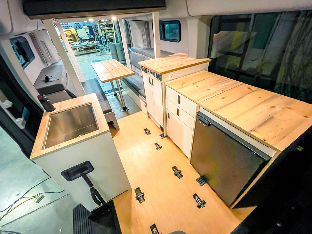 Custom camper van build by AVC RIG - photo 11