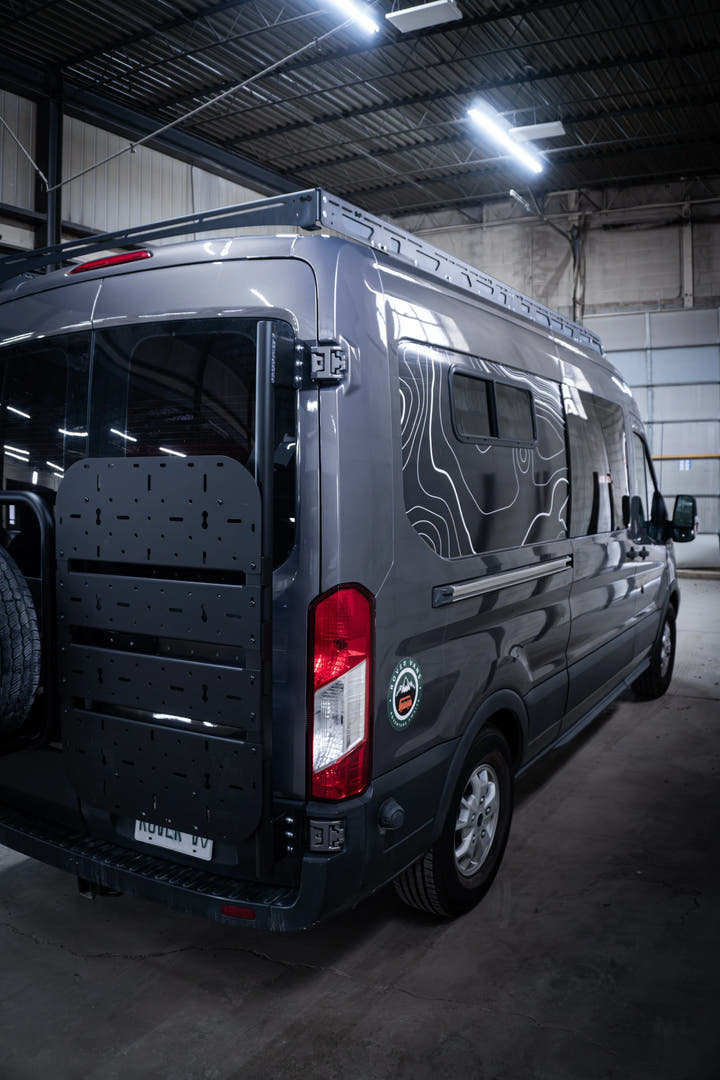 Rover Vans Accessory Rack Passenger Side for Ford Transit - AVC RIG