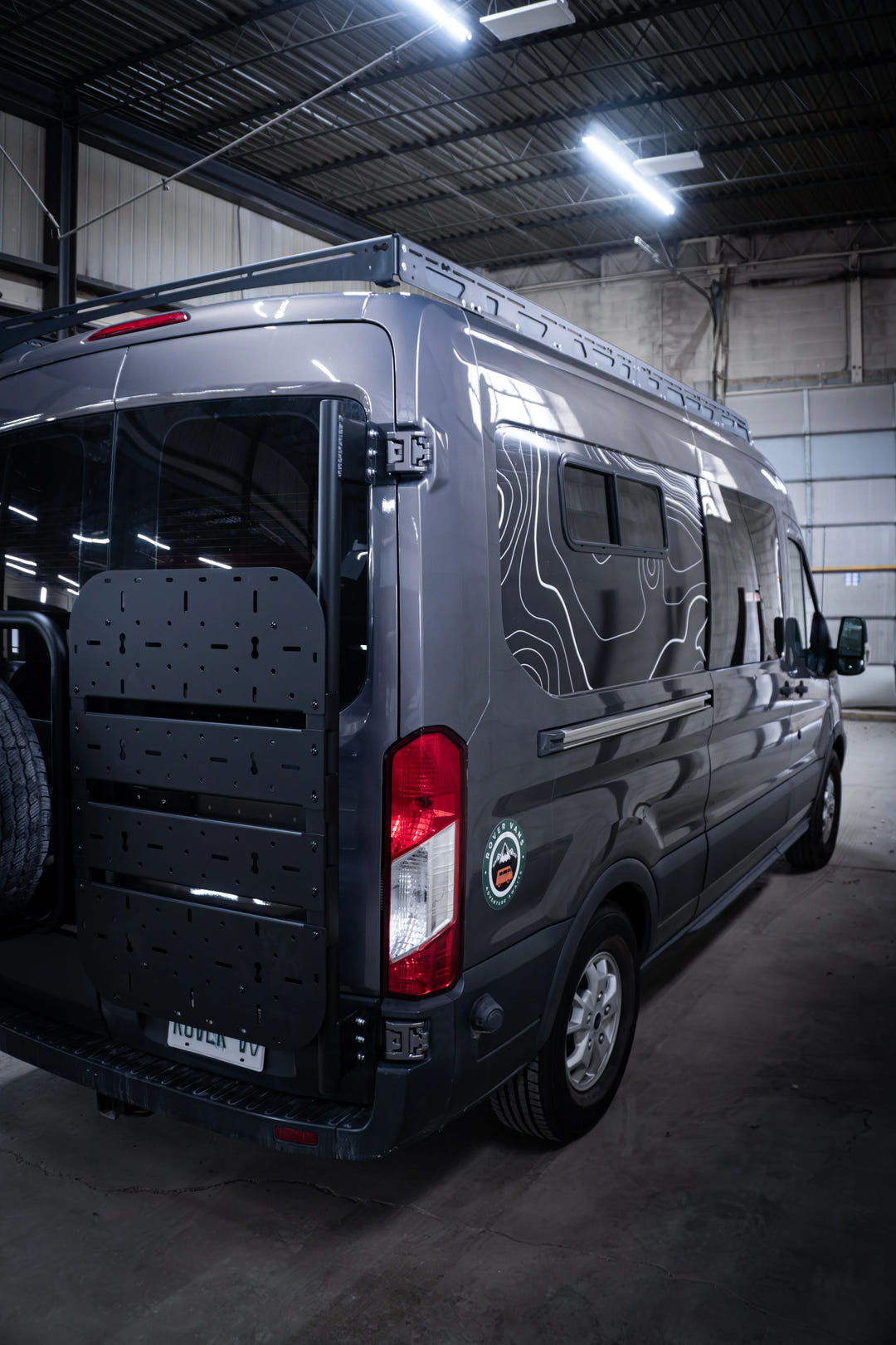 Rover Vans Accessory Rack Passenger Side for Ford Transit - AVC RIG