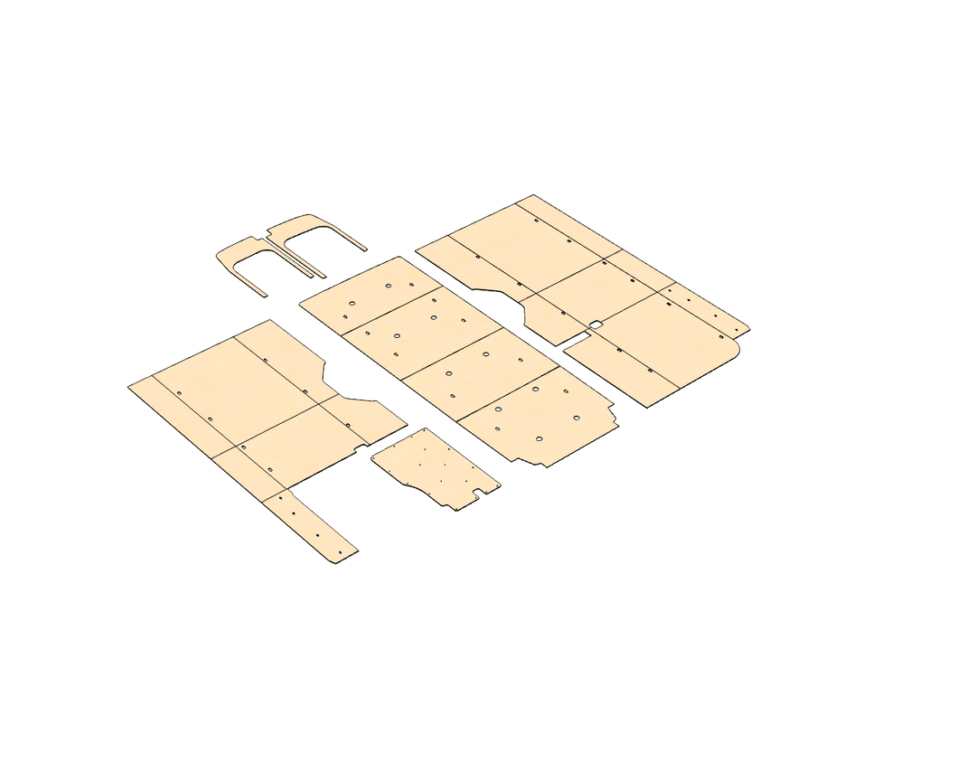 Transit 148 EXT Felt Wall Kit