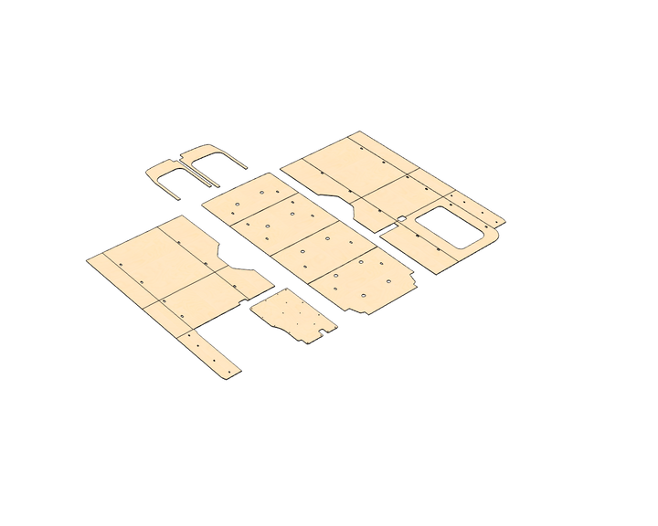 Transit 148 EXT Felt Wall Kit