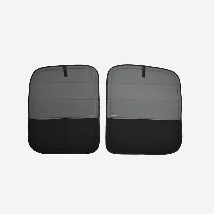 Ford Transit Stealth Rear Door Window Covers (Pair) - AVC RIG
