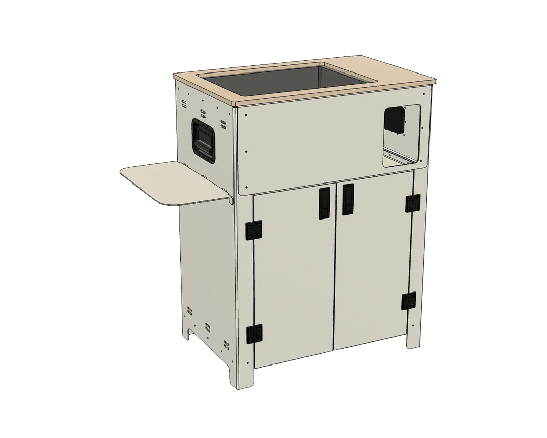 Fountain of Use Portable Sink Cabinet