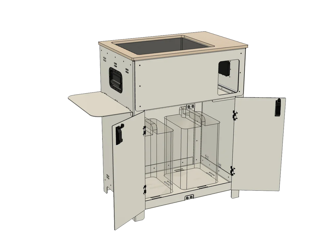 Fountain of Use Portable Sink Cabinet - AVC RIG