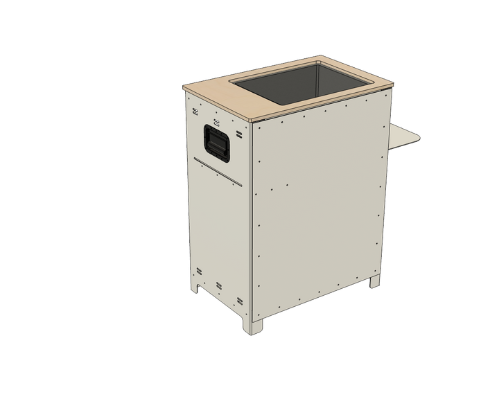 Fountain of Use Portable Sink Cabinet