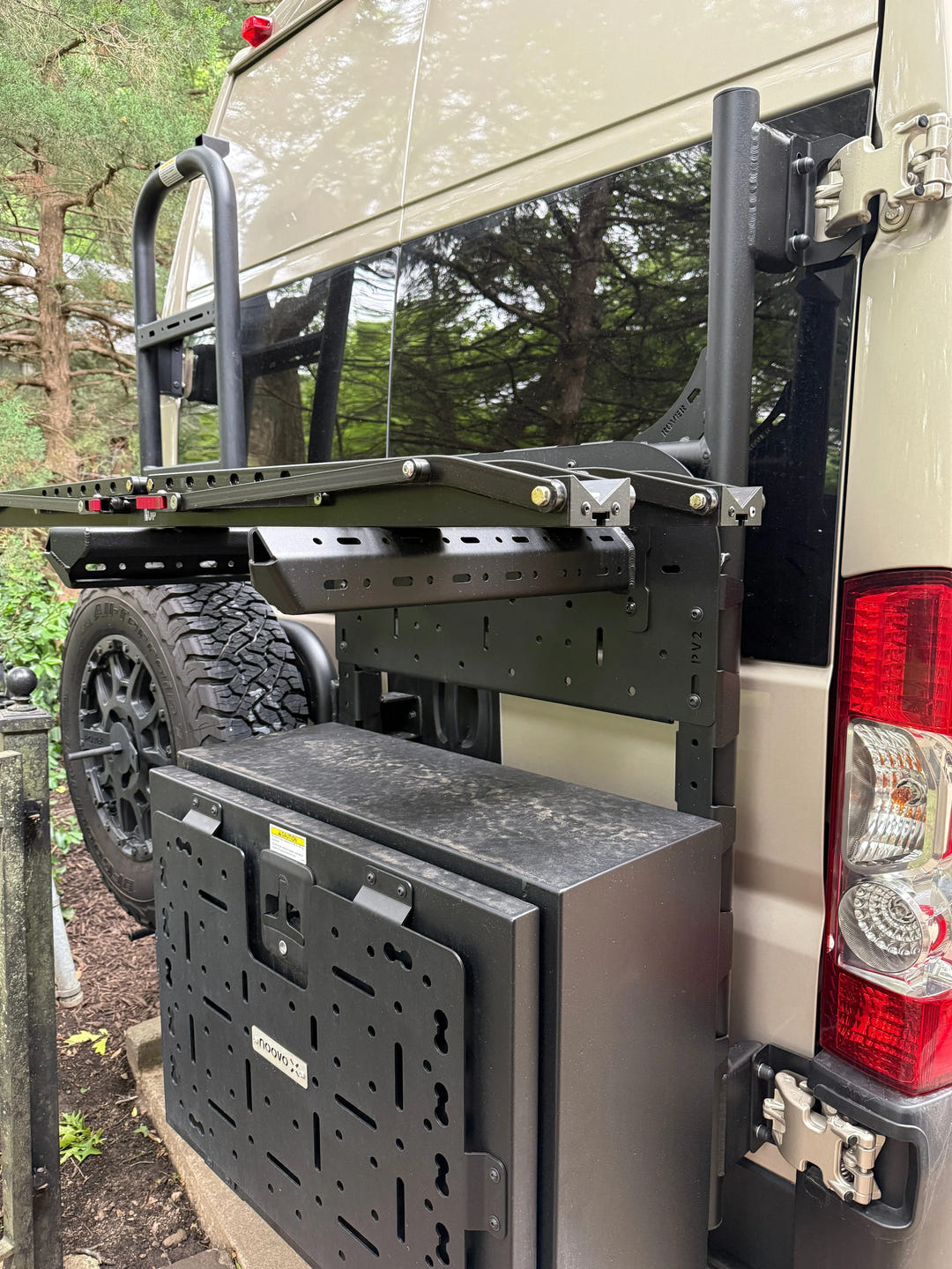 Rover Vans Tactical Box for Van Rear - AVC RIG