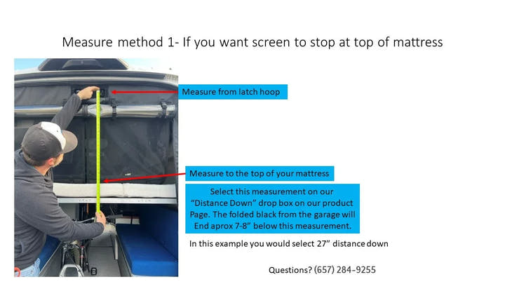 Ford Transit Rear Garage Insect Screen - AVC RIG