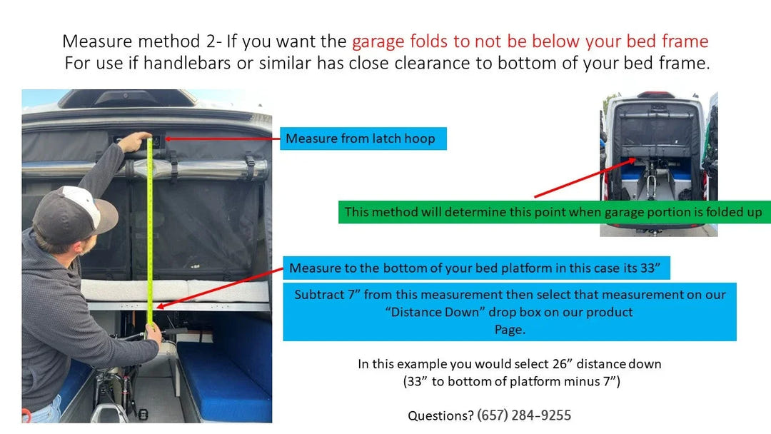 Mercedes Sprinter Rear Garage Insect Bug Screen - AVC RIG