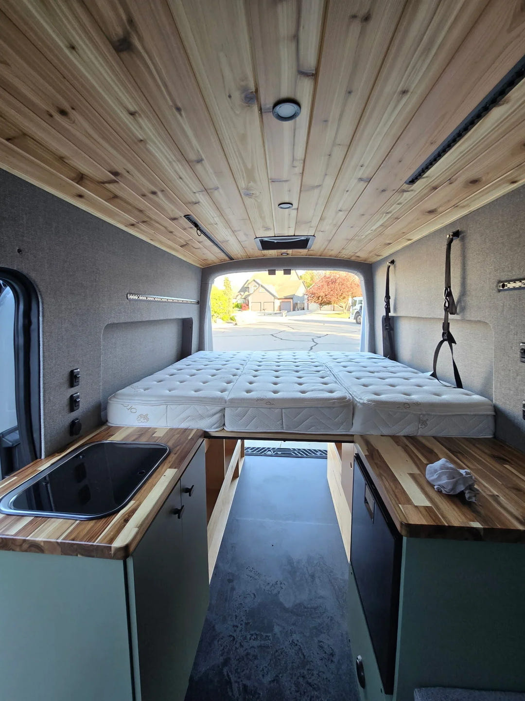 Ford Transit High Roof Rear Trim Kit - AVC RIG