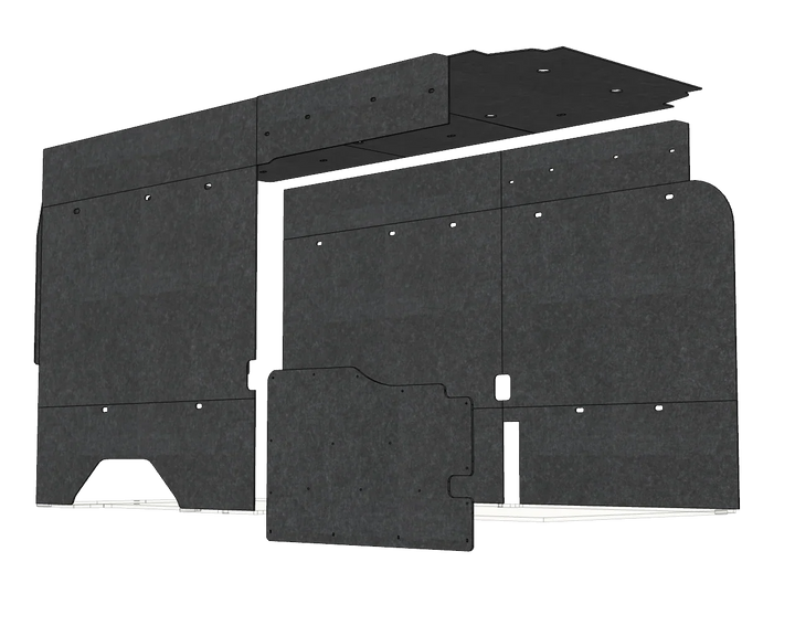 Ford Transit High Roof 148 Felt Wall Kit