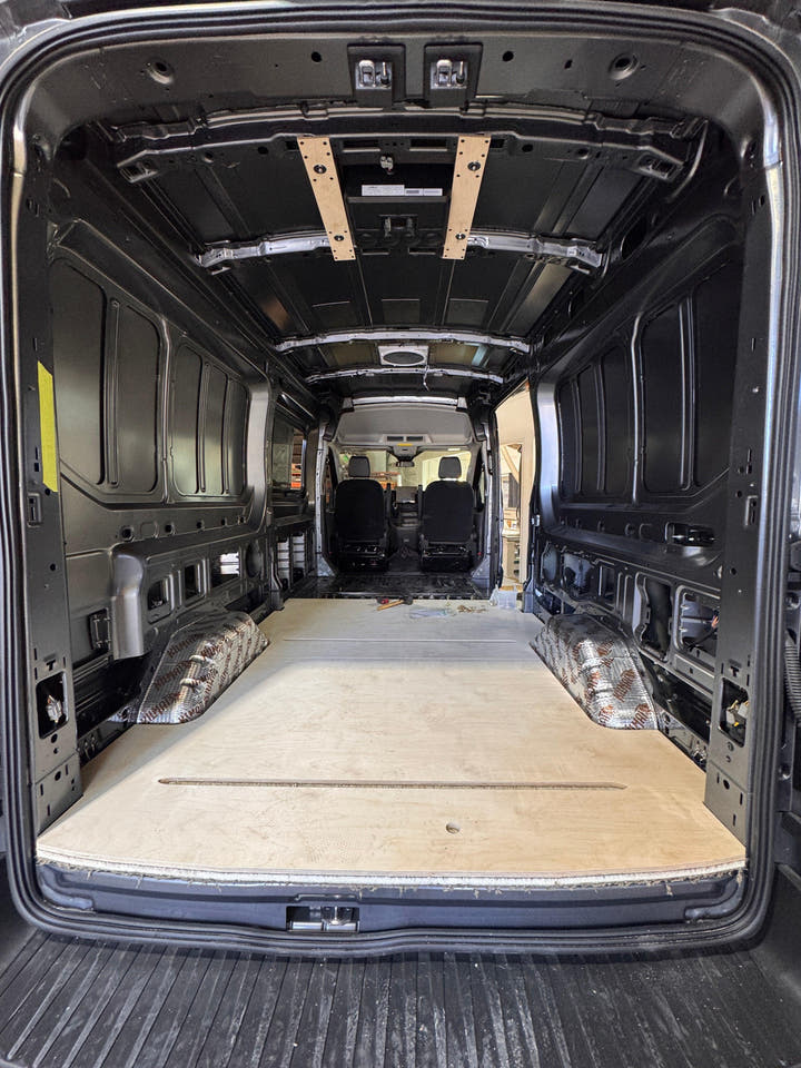 Ford Transit Insulated Baltic Birch Subfloor System - AVC RIG