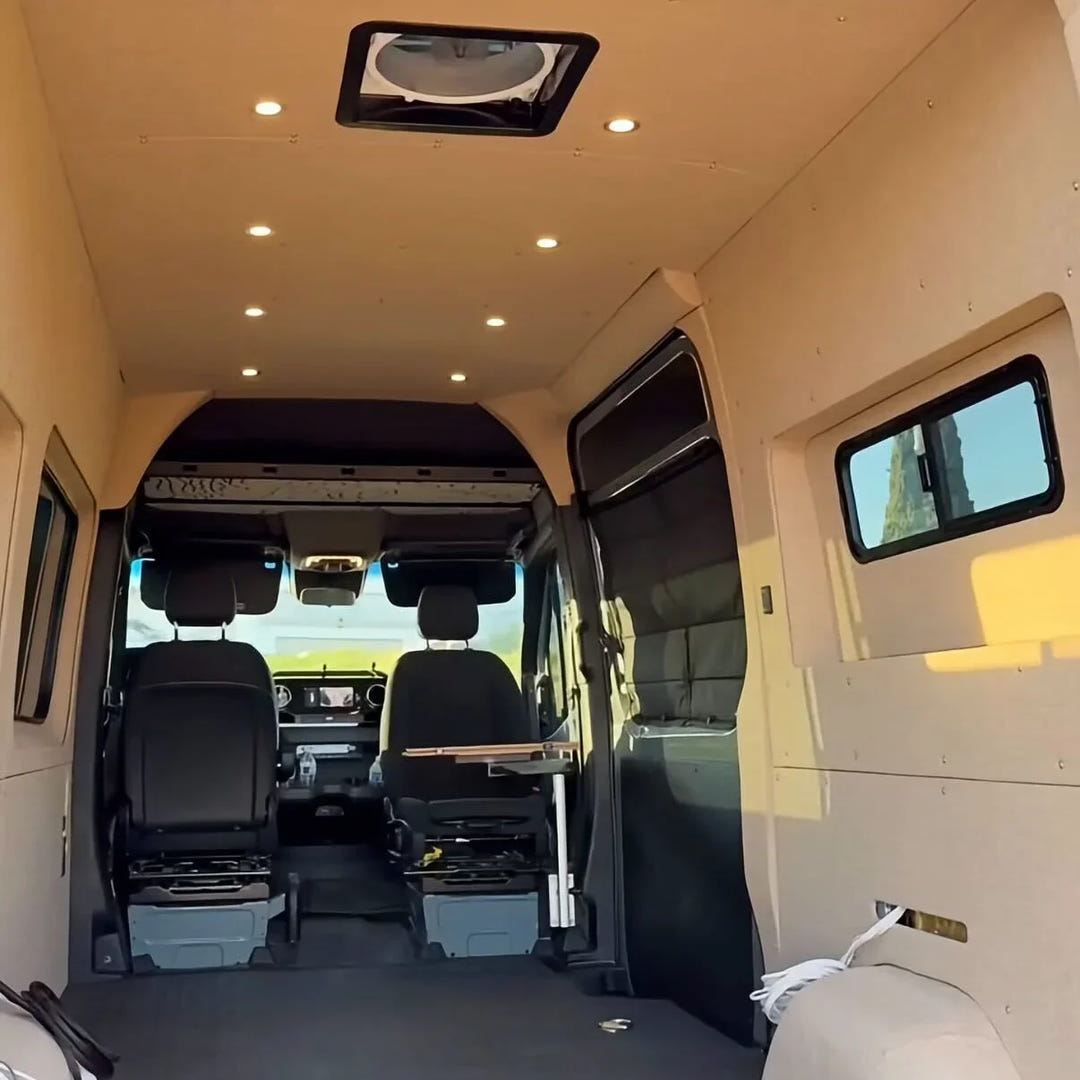 Mercedes Sprinter Rear Half-Slider Window Trim Ring - AVC RIG