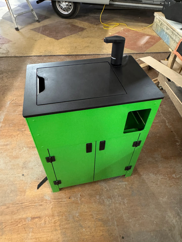 Fountain of Use Portable Sink Cabinet - AVC RIG