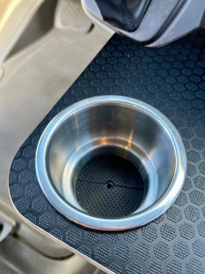 Mercedes Sprinter NCV3 06-18 Black Hex Cup Holder Snack Tray - AVC RIG