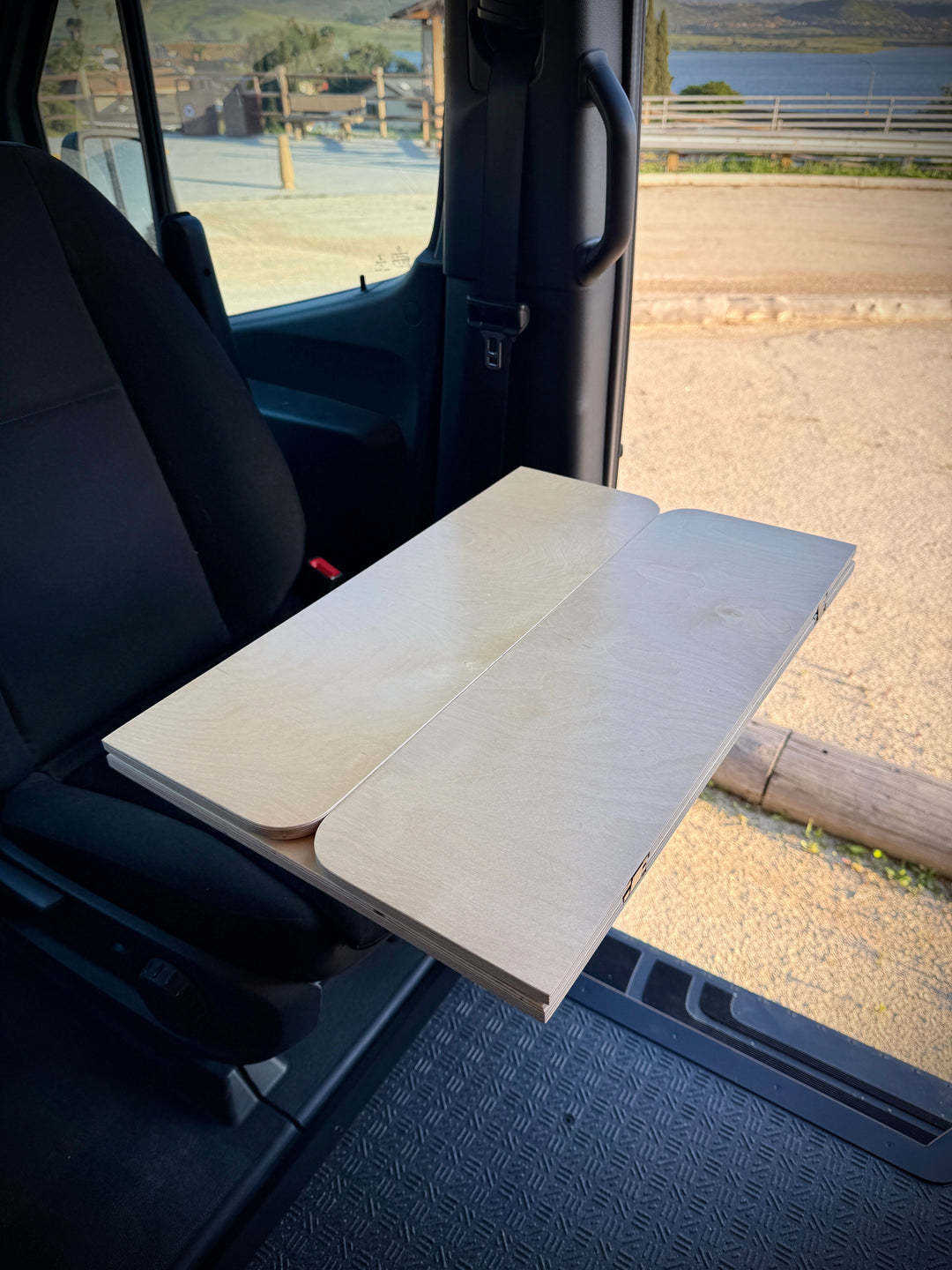 Folding Baltic Birch Lagun Table for Camper Vans and RVs - AVC RIG