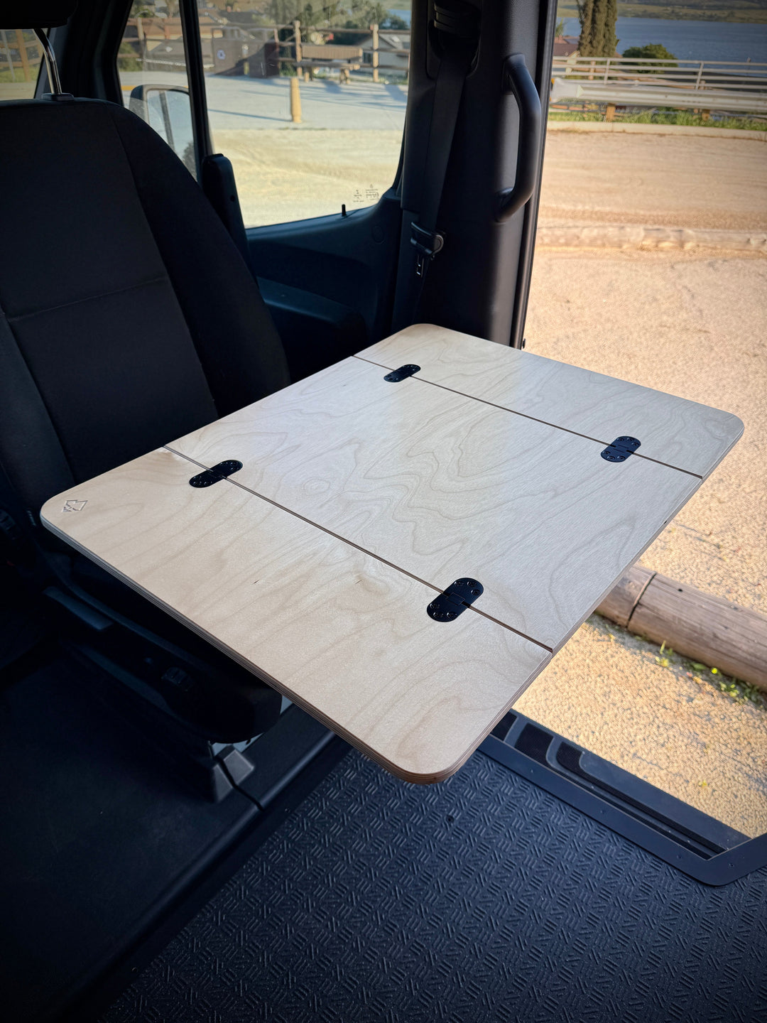 Folding Baltic Birch Lagun Table for Camper Vans and RVs - AVC RIG