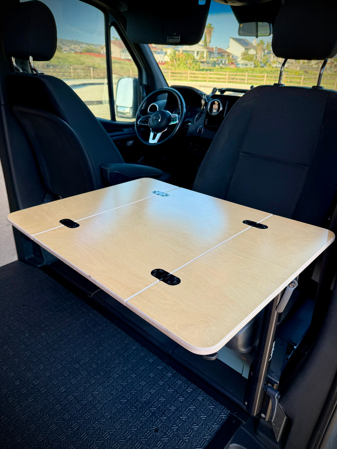 Folding Baltic Birch Lagun Table for Camper Vans and RVs - AVC RIG