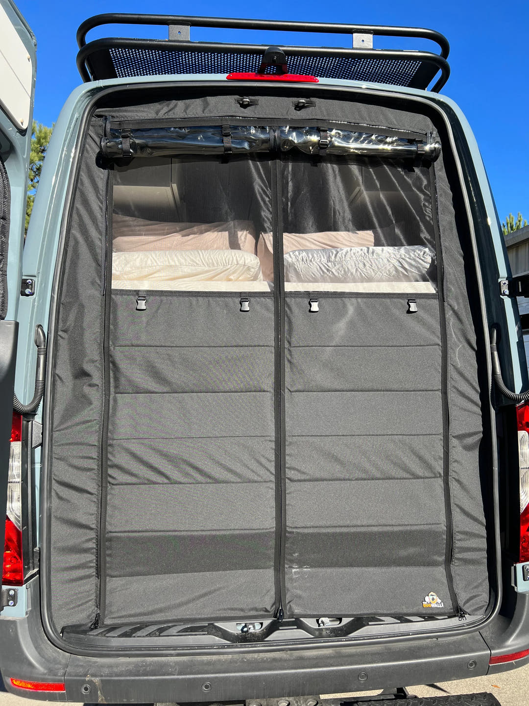 Mercedes Sprinter Rear Garage Insect Bug Screen