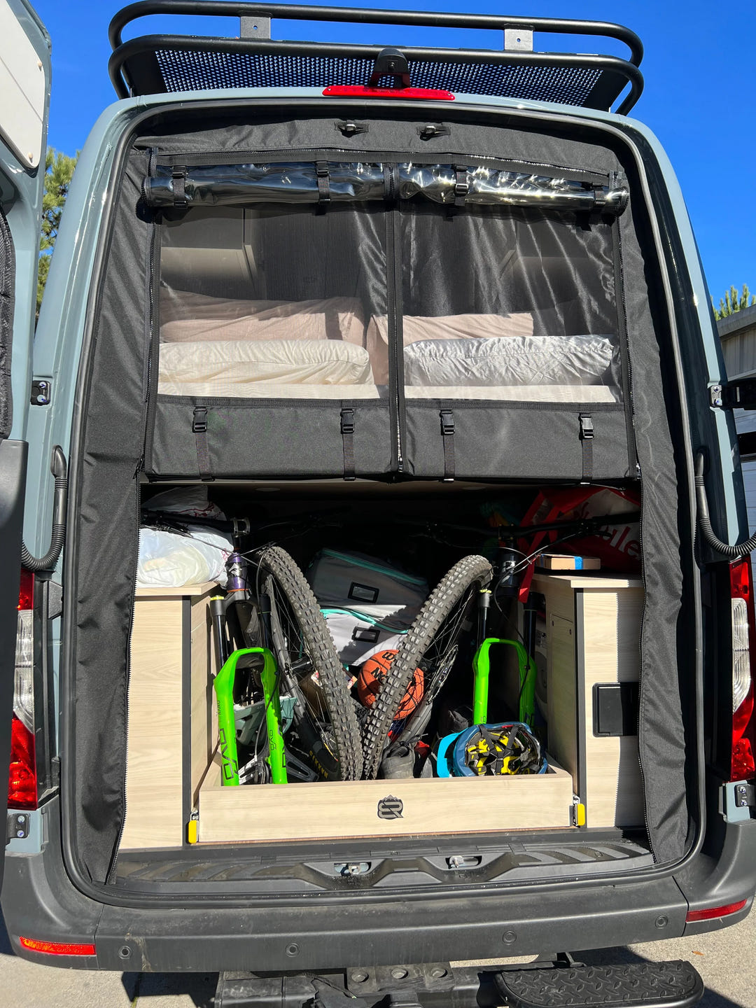 Mercedes Sprinter Rear Garage Insect Bug Screen - AVC RIG