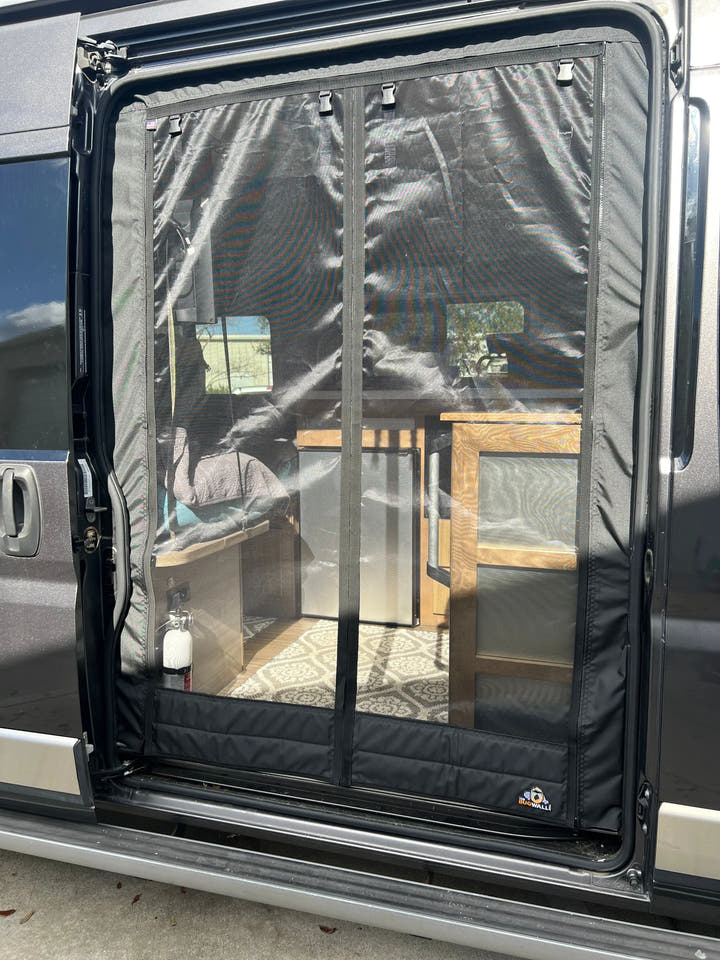 Ford Transit Side Door Screen