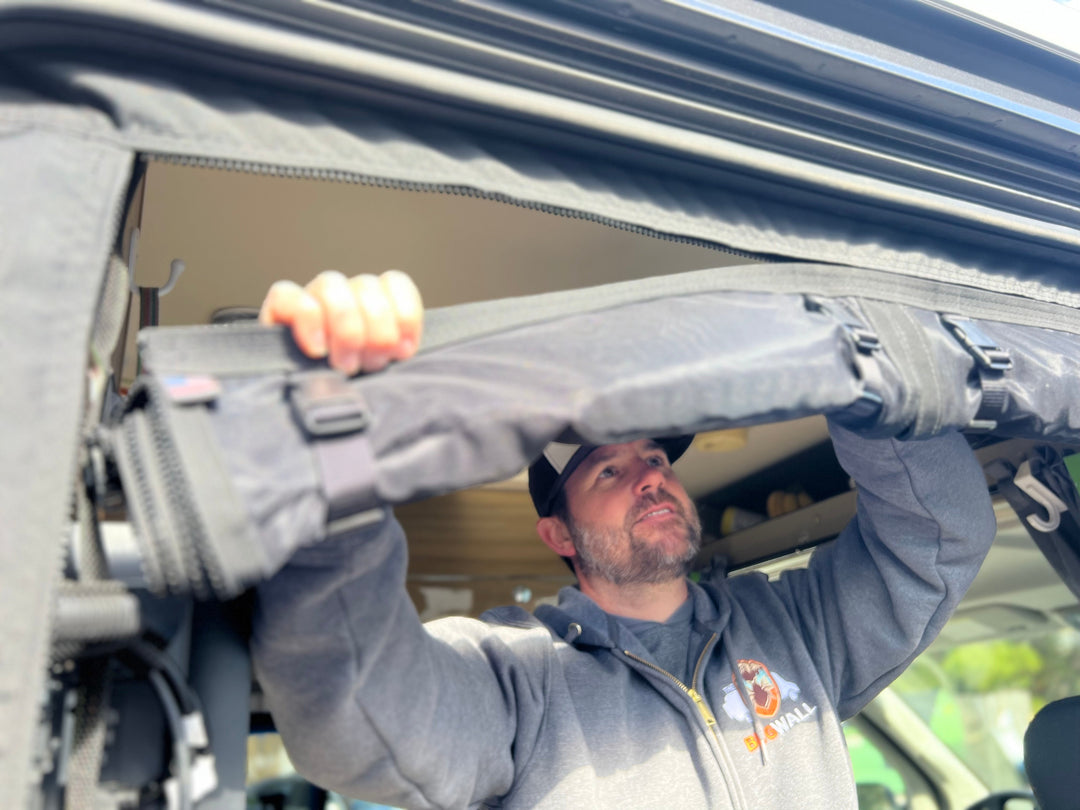 Ford Transit Side Door Screen