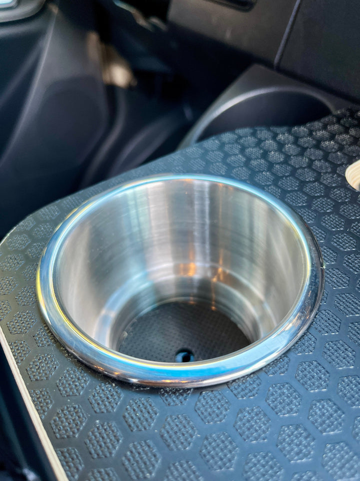 Mercedes Sprinter VS30 19-Current Black Hex Cup Holder Snack Tray - AVC RIG