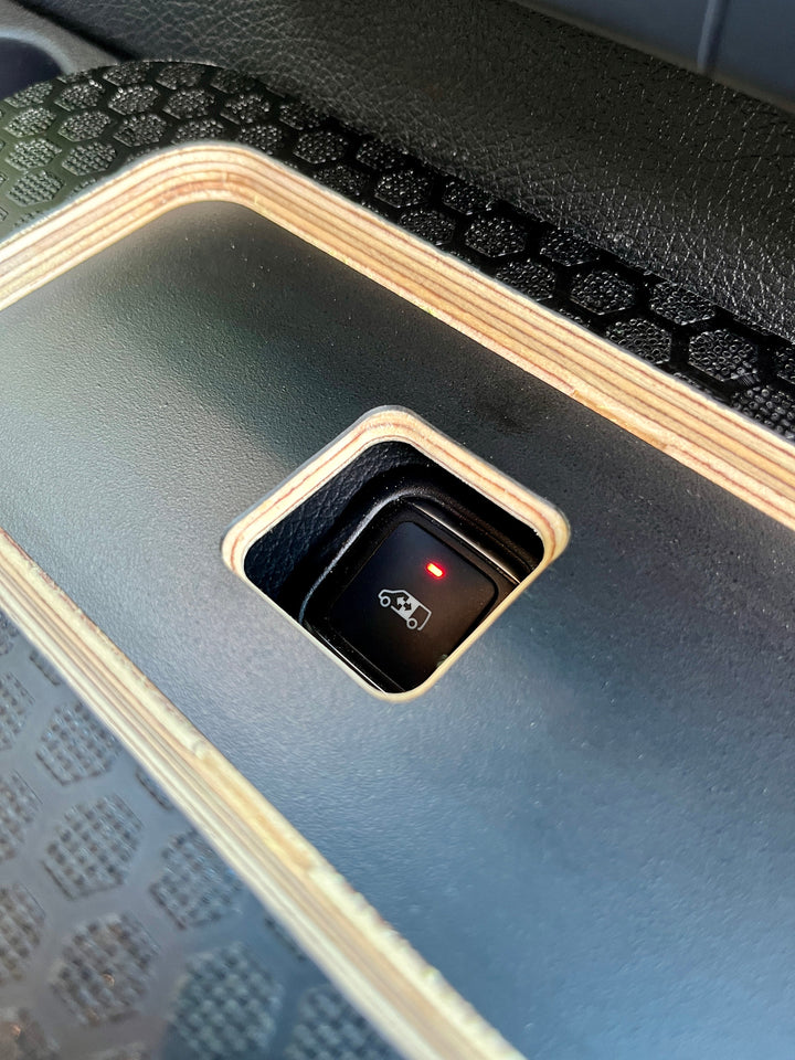 Mercedes Sprinter VS30 19-Current Black Hex Cup Holder Snack Tray - AVC RIG
