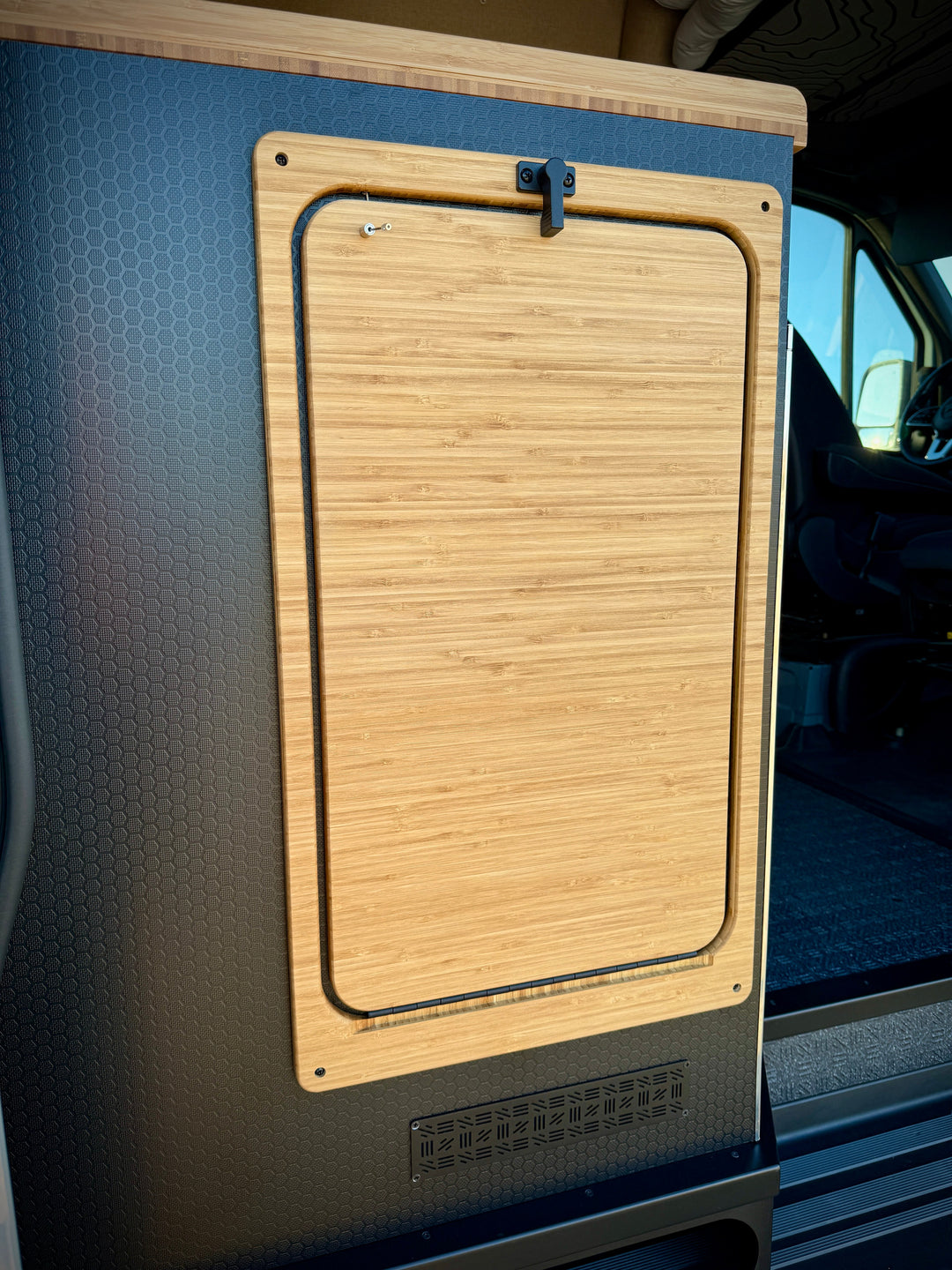 Universal Flip-Down Van Galley Table (Slider Door Mount) – 24" x 14" - AVC RIG