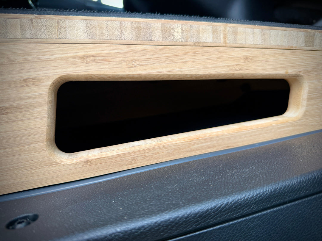 Mercedes-Benz Sprinter Bamboo Passenger Foot Platform Camper Van Stool - AVC RIG
