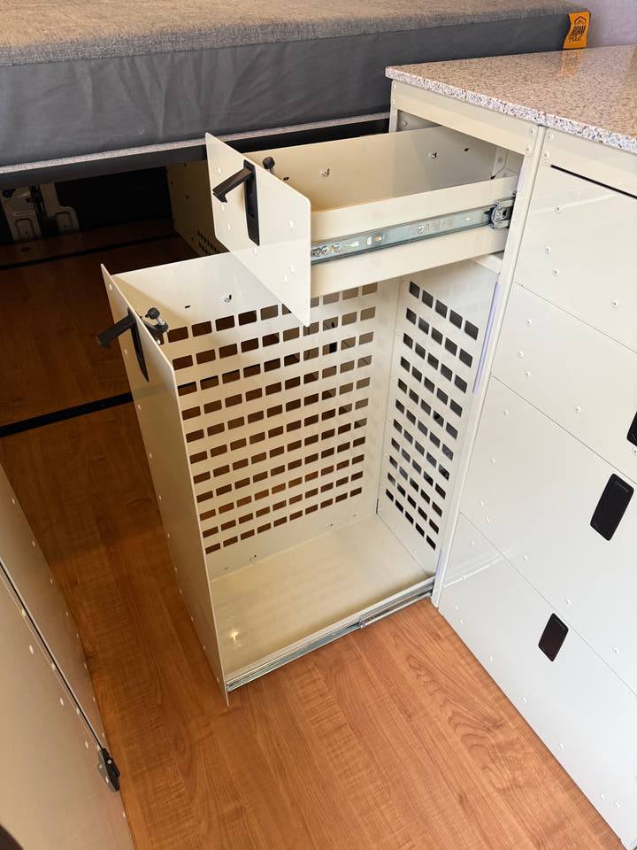 Aluminum Pantry with Drawer Cabinet - AVC RIG