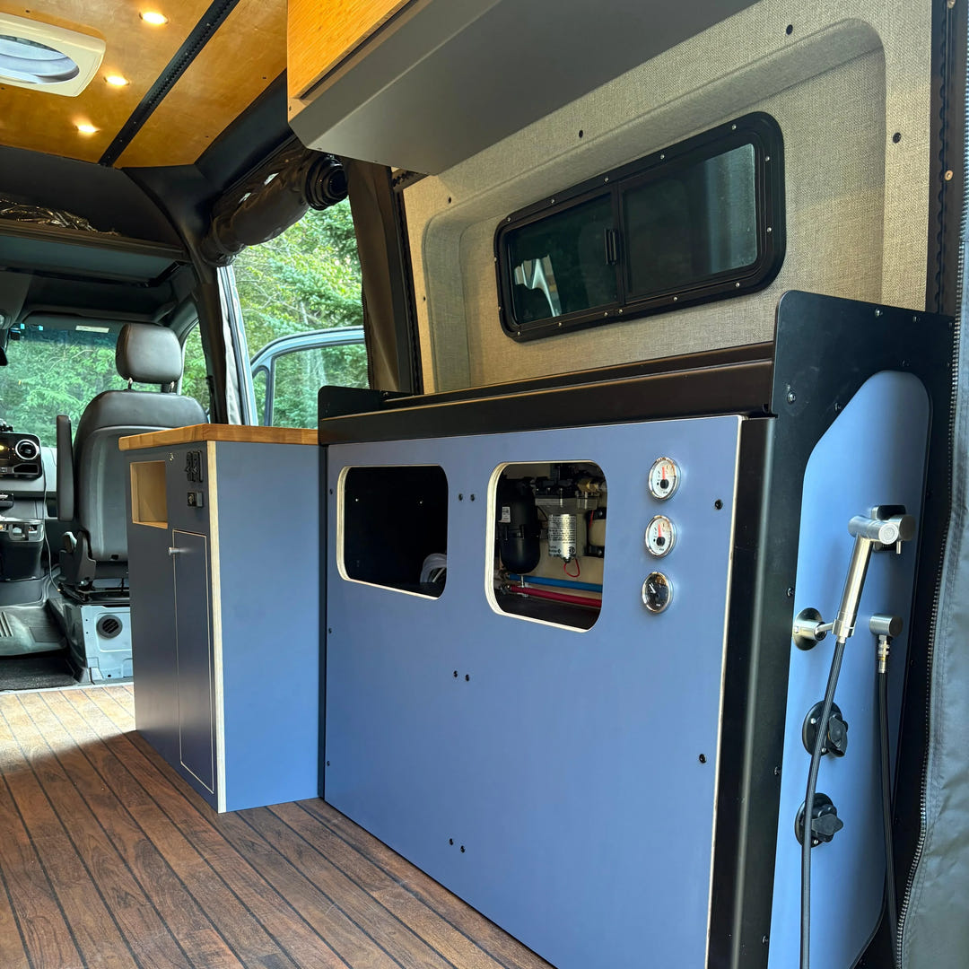 Mercedes Sprinter Rear Half-Slider Window Trim Ring - AVC RIG