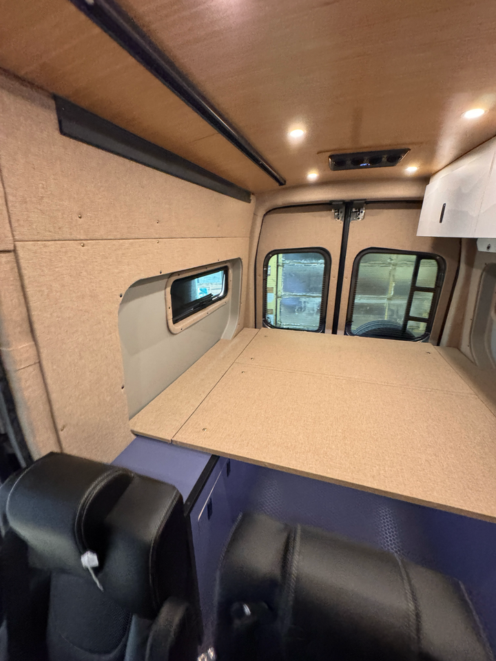 Ford Transit Innie Sleeper: Passenger-Side