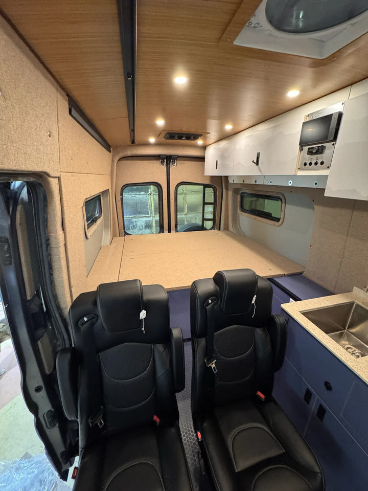 Ford Transit Innie Sleeper: Passenger-Side - AVC RIG