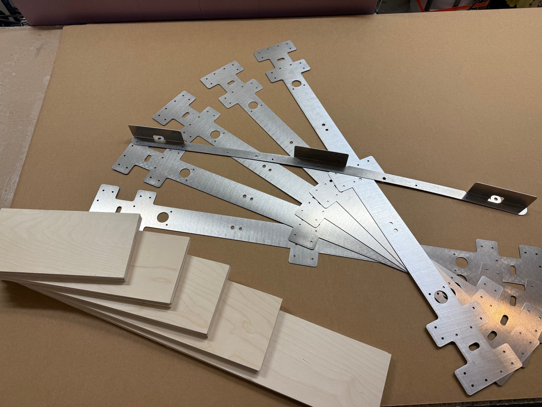 Ford Transit Aluminum Ceiling Furring Kit