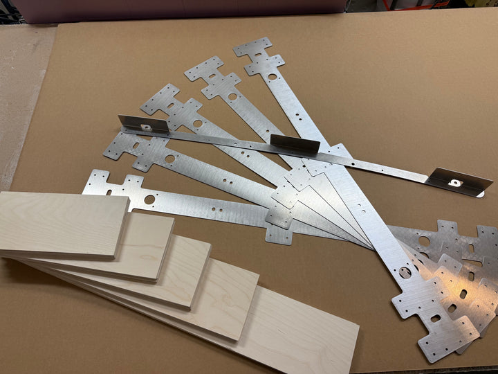 Ford Transit Aluminum Ceiling Furring Kit