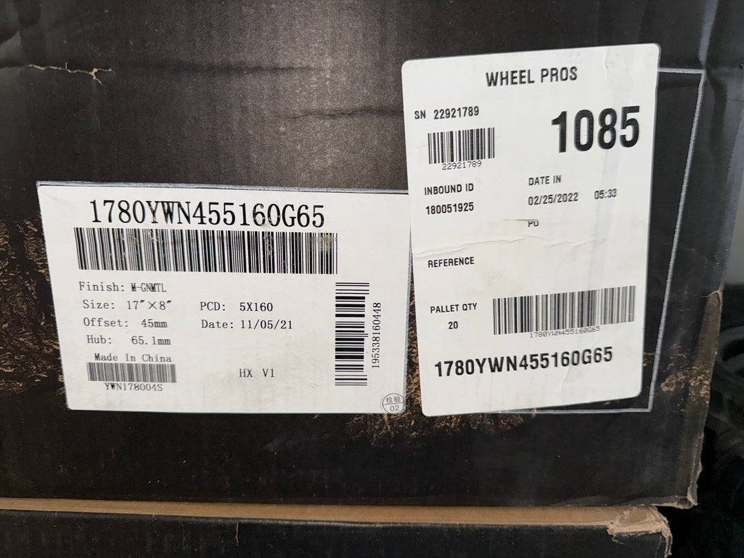 Black Rhino Yellowstone 17x8 Wheels