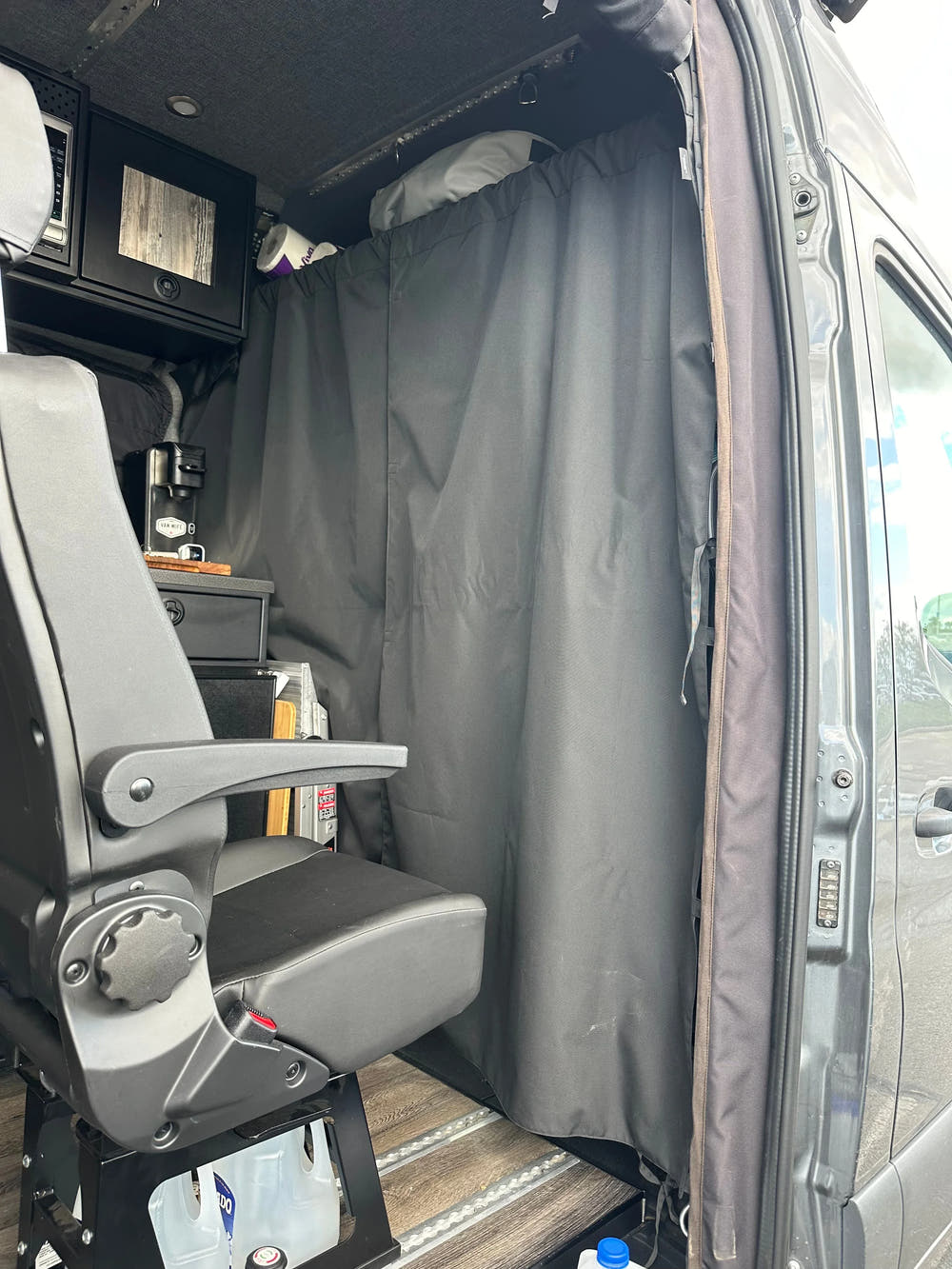 Stealth Blackout Curtain - BLACK - AVC RIG