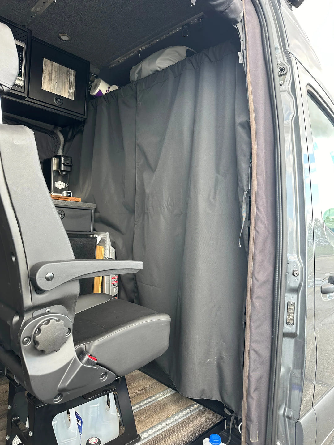 Stealth Blackout Curtain - BLACK - AVC RIG
