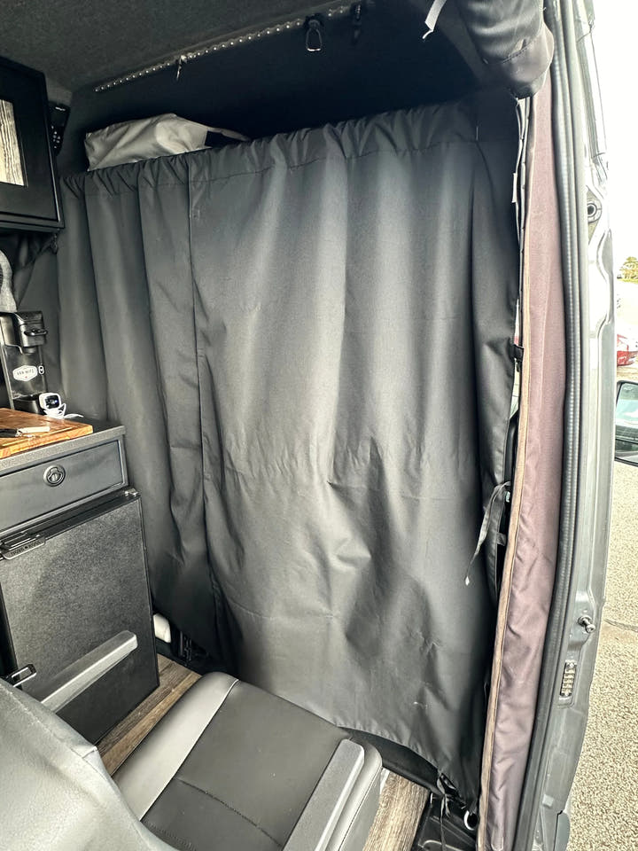 Stealth Blackout Curtain - BLACK - AVC RIG