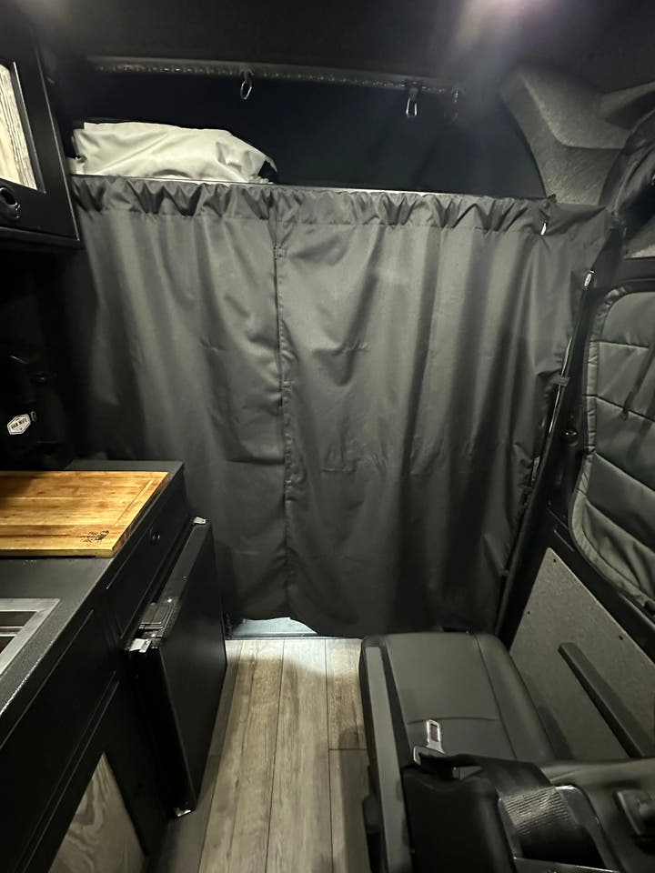 Stealth Blackout Curtain - BLACK - AVC RIG