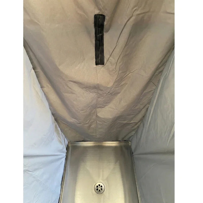 Tetravan In-Floor Shower Pan STAINLESS STEEL - AVC RIG