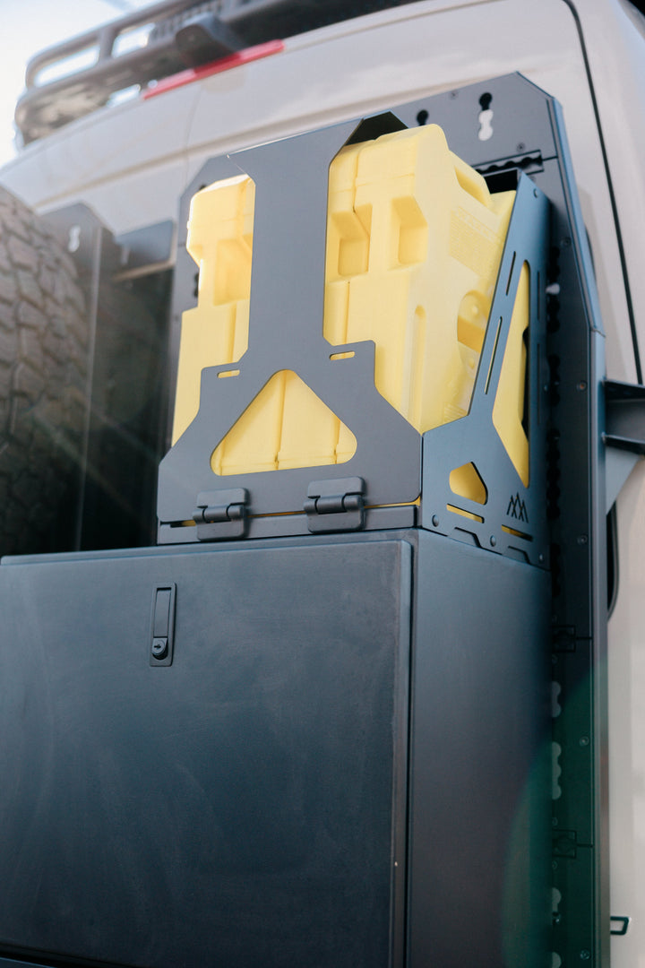 Exterior Box with Drop Down Door