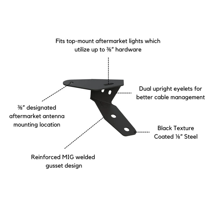 Sprinter Hood Light Mount Kit - AVC RIG