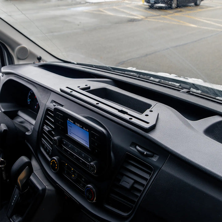TRAXX™ - Slim Track Dash Bracket With 20LITE Phone Mount | 2020-2025 Ford Transit (Not Compatible With Transit Connect)