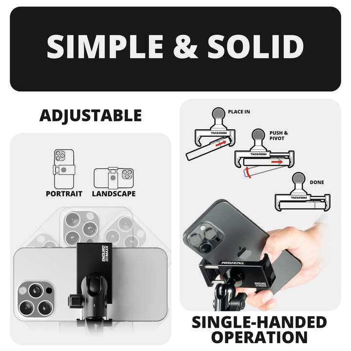 2020+ Ford Transit LINK™ Vent Mount Bracket With 20LITE Phone Holder | 3.5" Arm | (Not Compatible With Transit Connect) - AVC RIG
