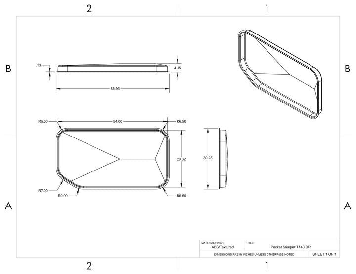 Ford Transit Innie Sleeper Pair - AVC RIG