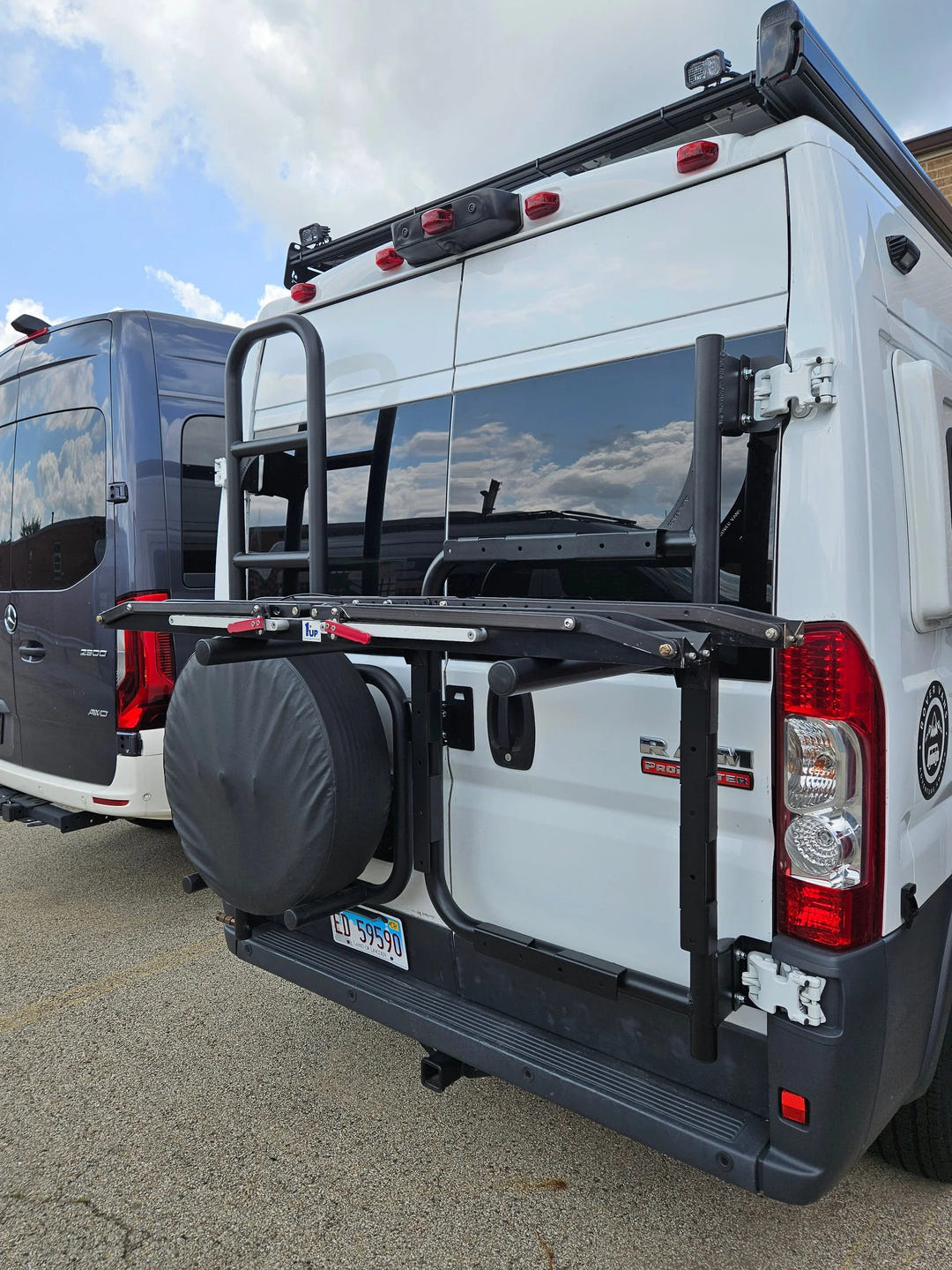 Rover Vans Accessory Rack Passenger Side for Ram ProMaster - AVC RIG