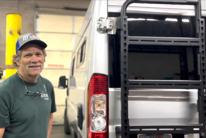 Massif – Van Rear Door Storage Mounting System