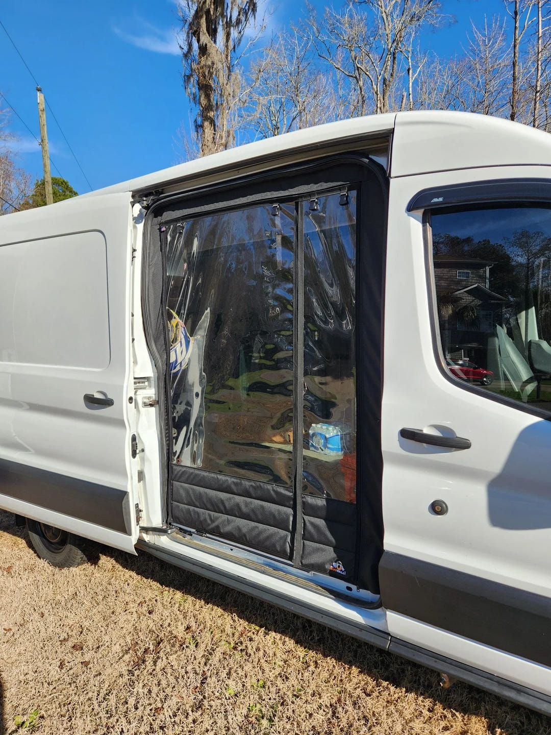 Chill Curtain Sliding Door Ford Transit