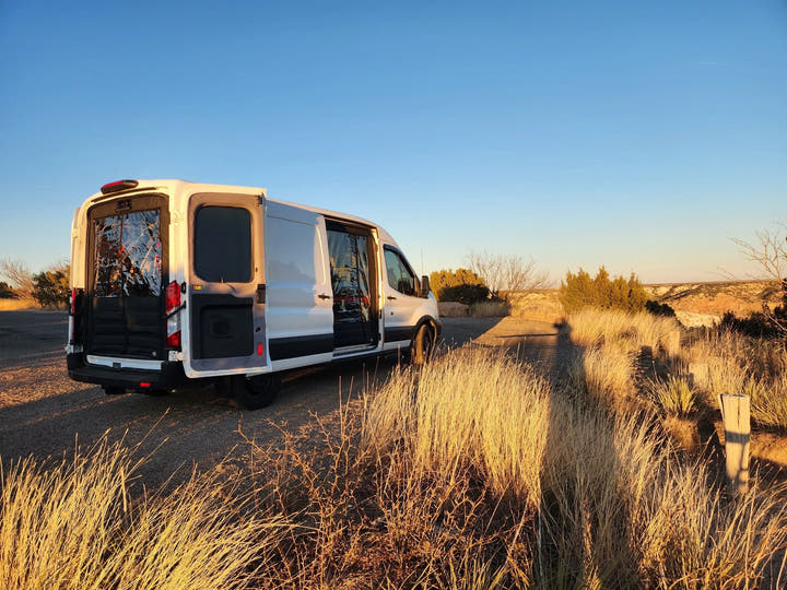 Mercedes Sprinter Sliding Door Chill Curtain - AVC RIG